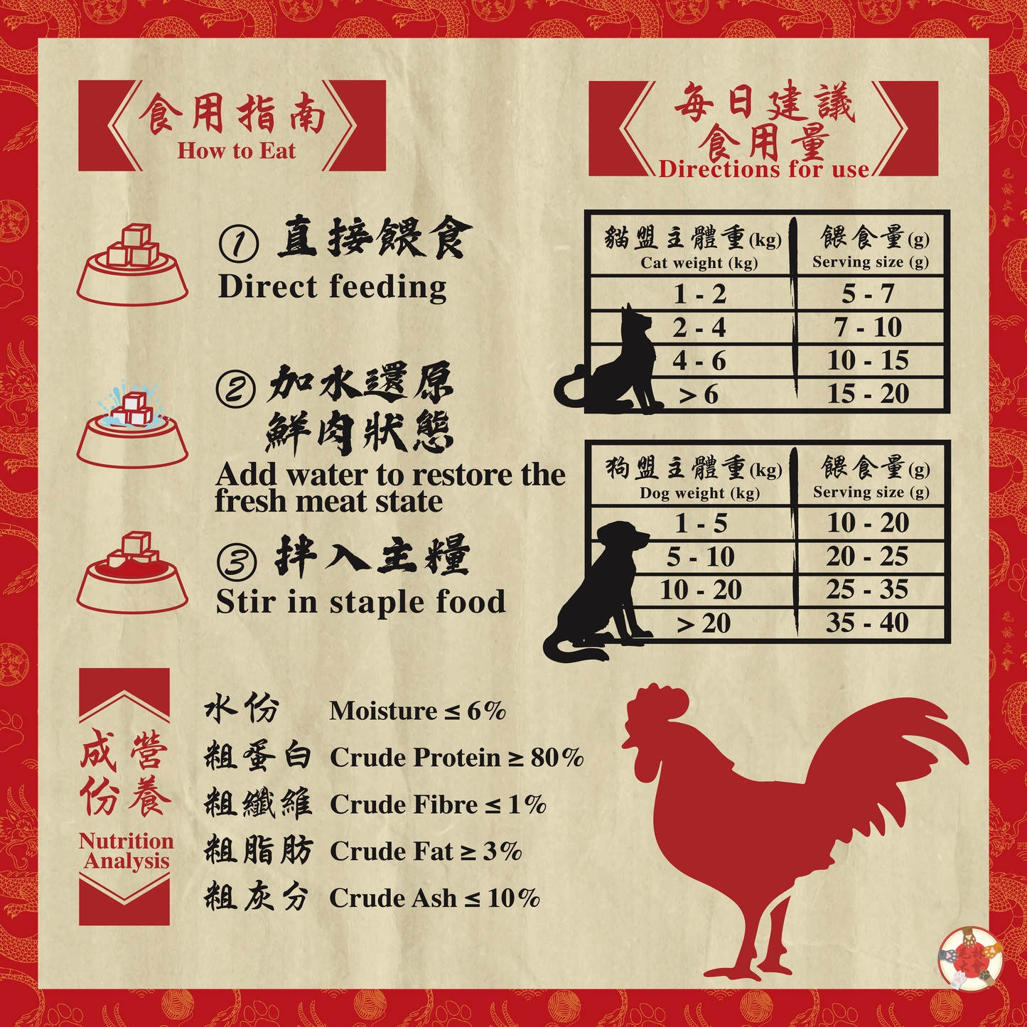 大大桶白滑香雞凍乾